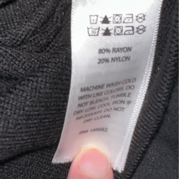 NWT - House of Harlow 1960 - Black Knit Corset Tank Top - Picture 5 of 7